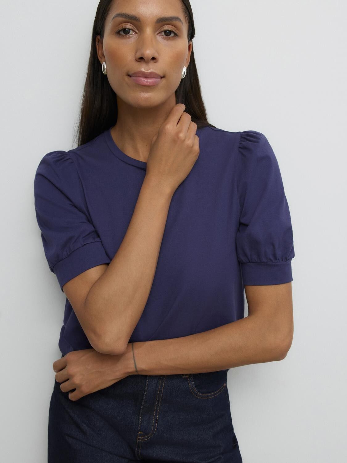 Awkerry 2/4 O-Neck Top Noos