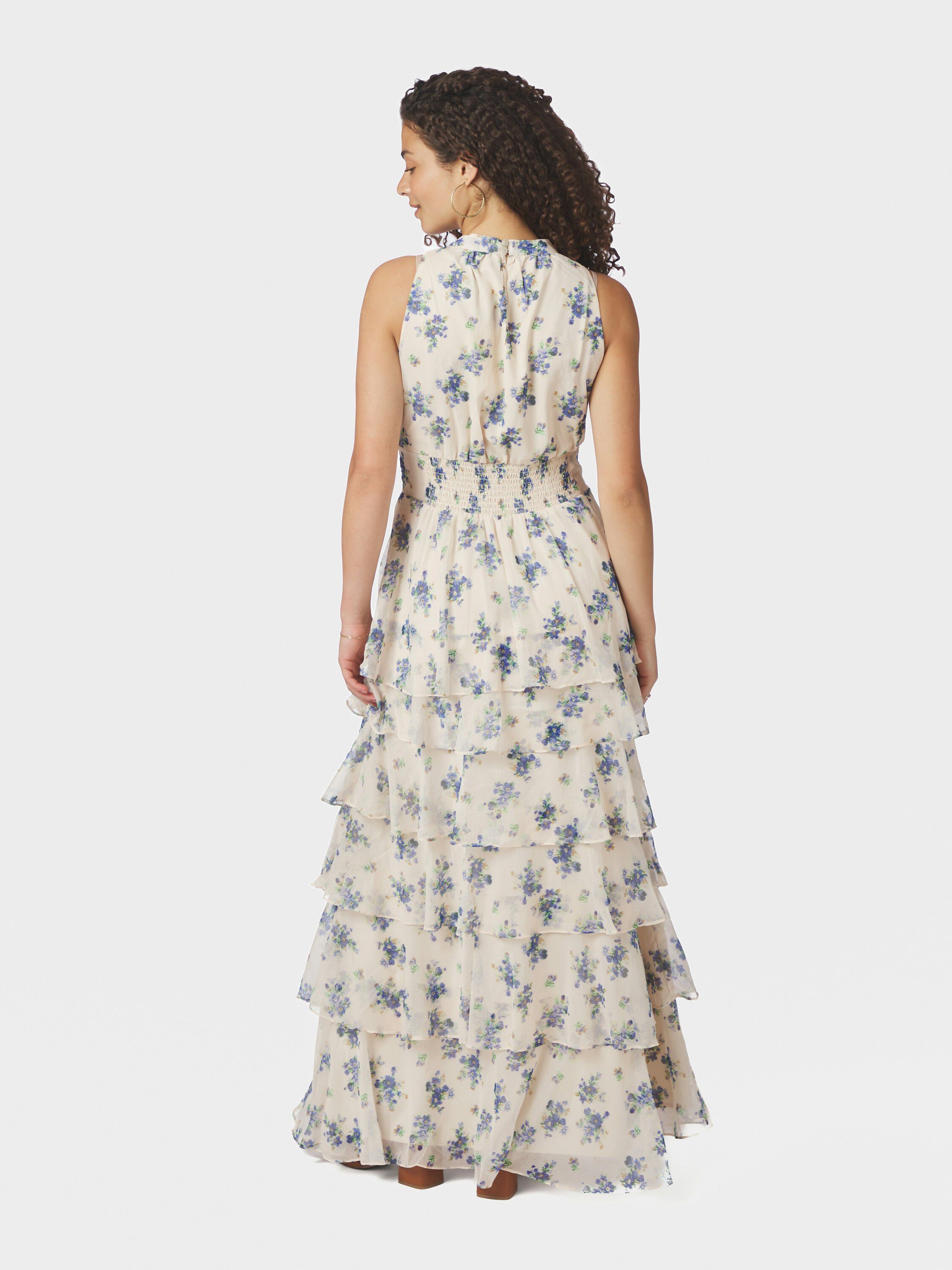 Marli Amazing Chiffon Rose Dress