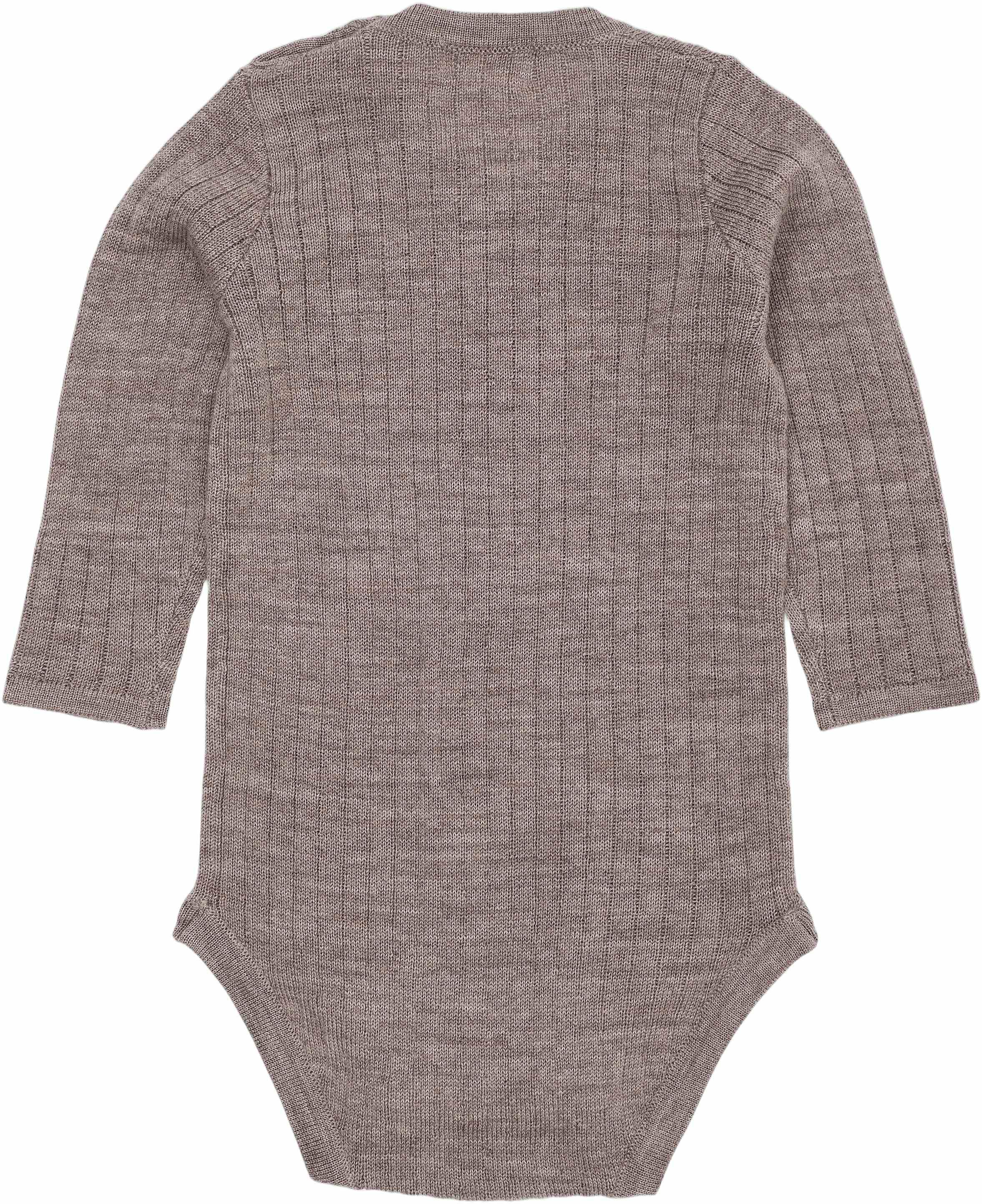 MERINO LS RIB BODYSTOCKING