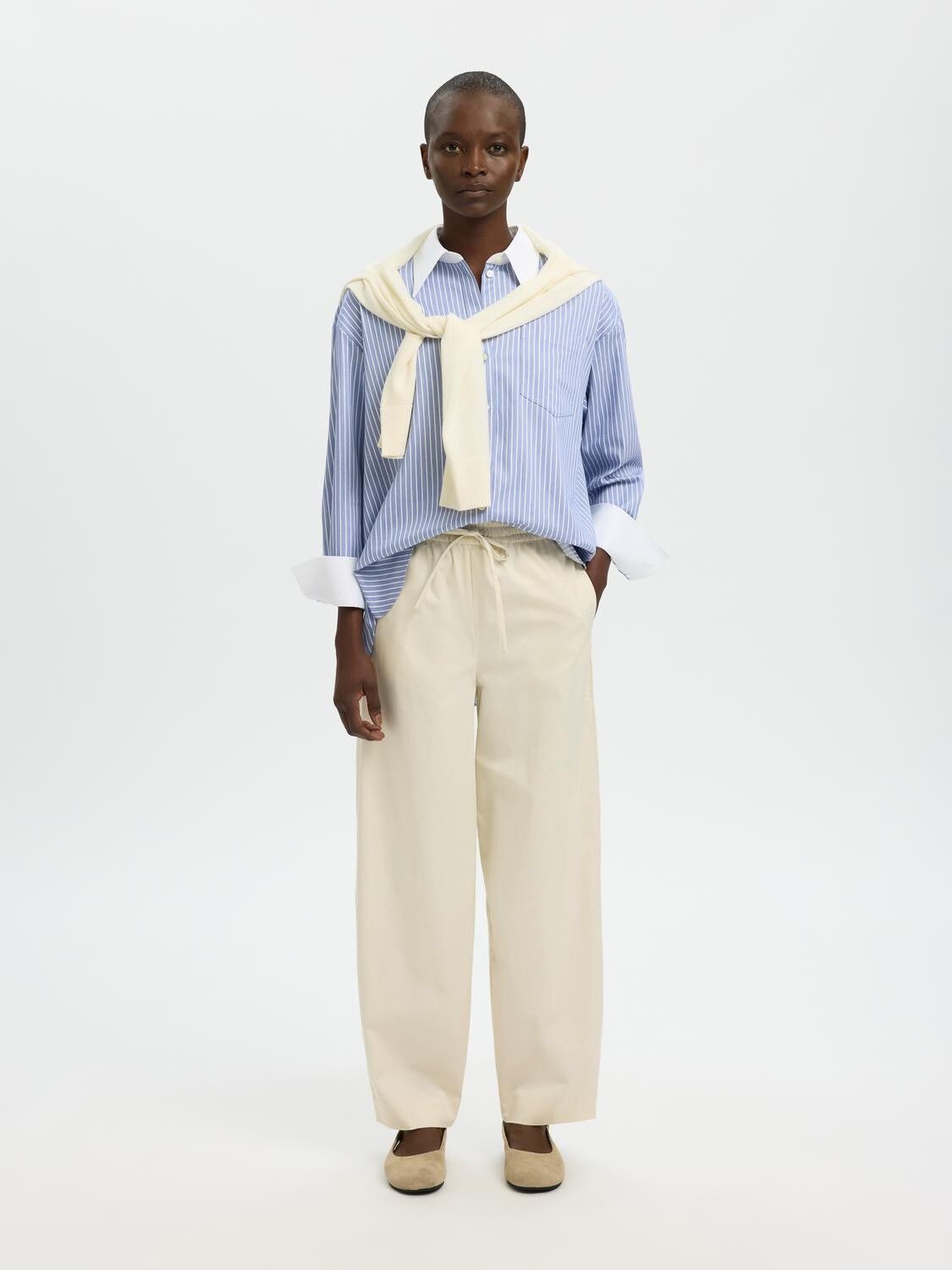 Slfloose Barrel Juma Hw Pant