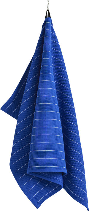 Canteen Tea Towel-Bluepinstripe