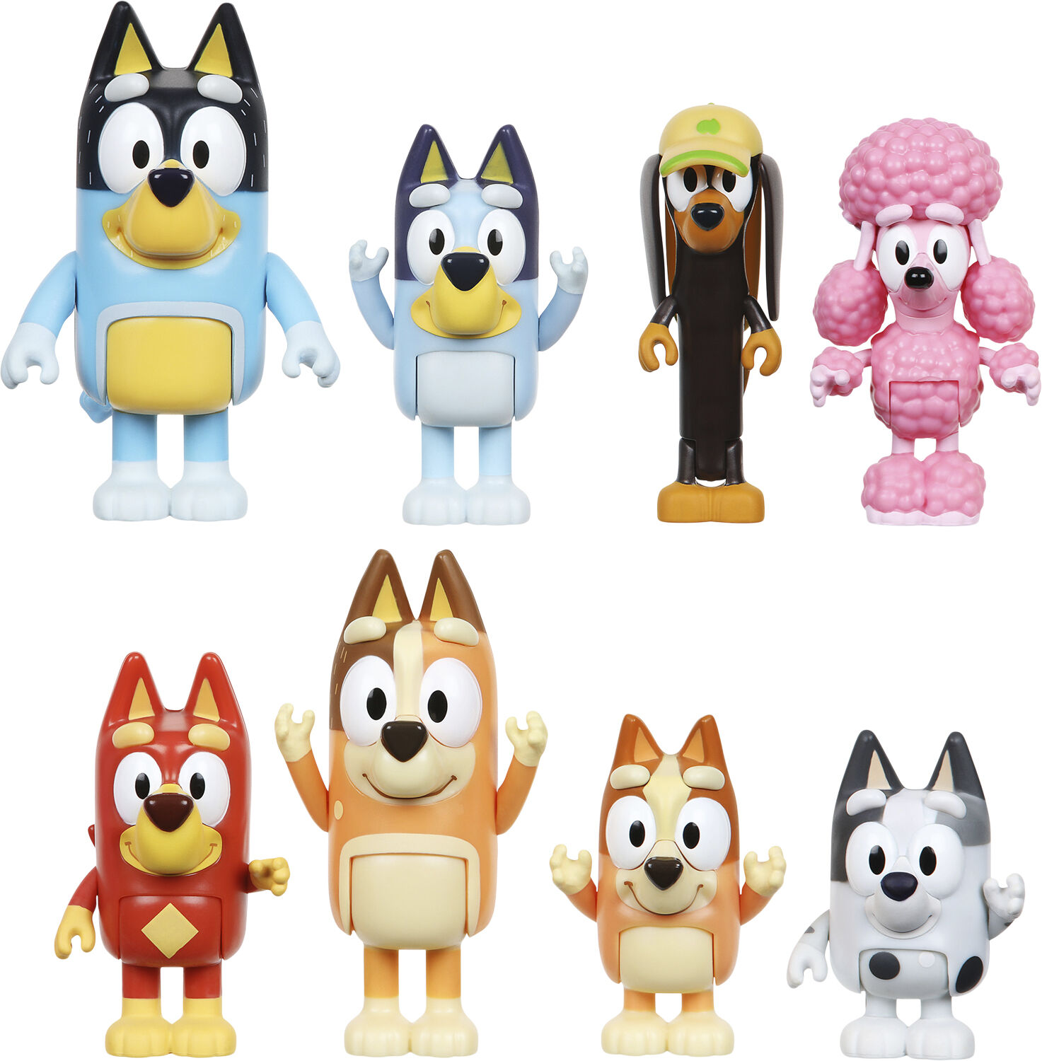 Bluey 8 pack figures