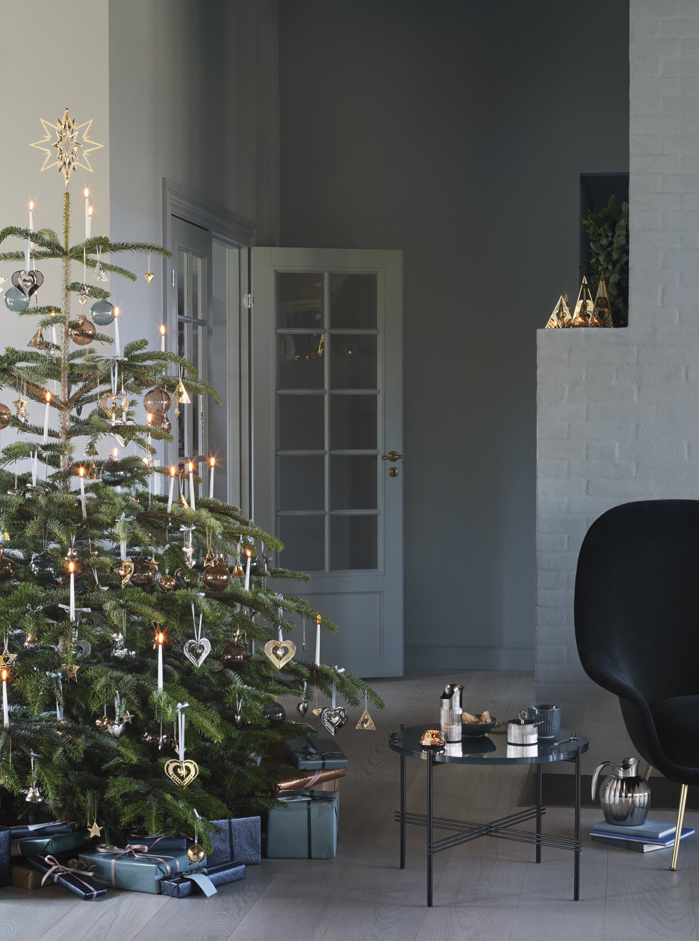 CC 2025 CHRISTMAS MOBILE SLEIGH 1995/2025 18K G PLATED BRASS