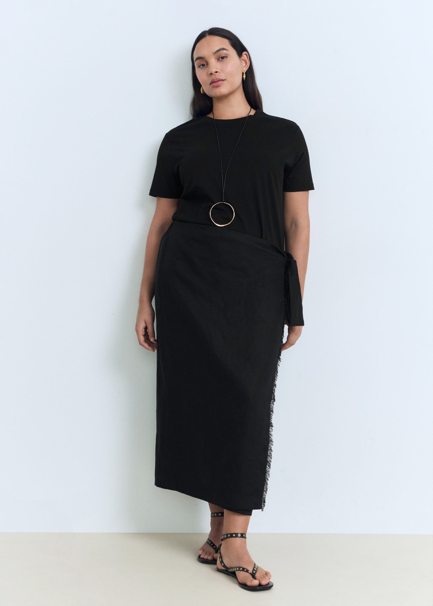 Cotton short-sleeved t-shirt