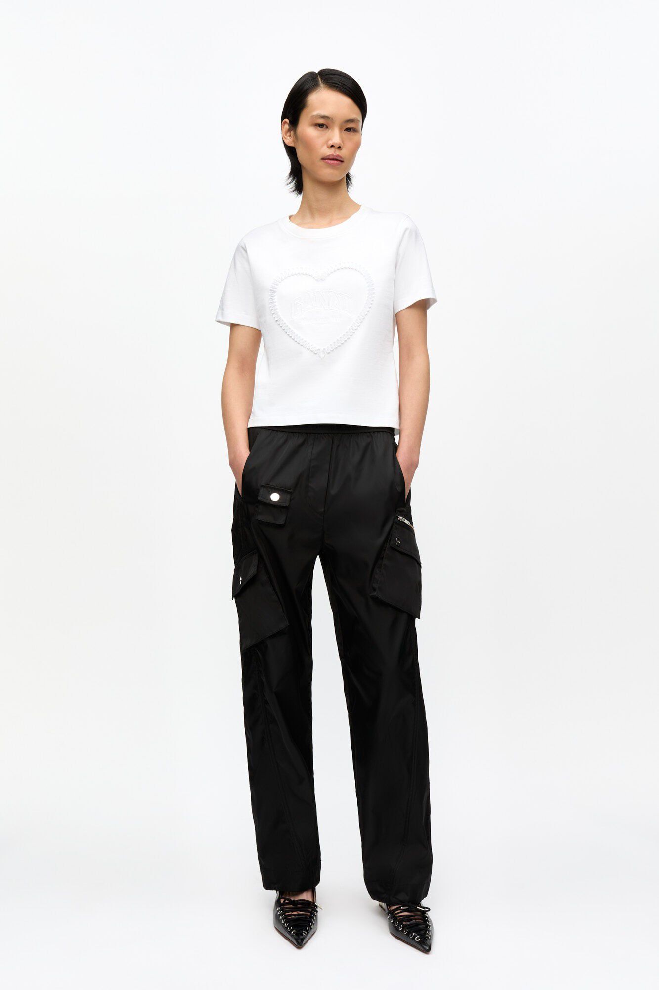 Heavy Cotton Heart Small T-Shirt