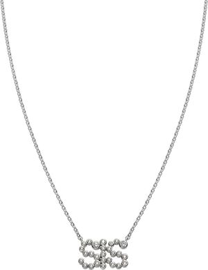 SIS Collet Necklace Silver