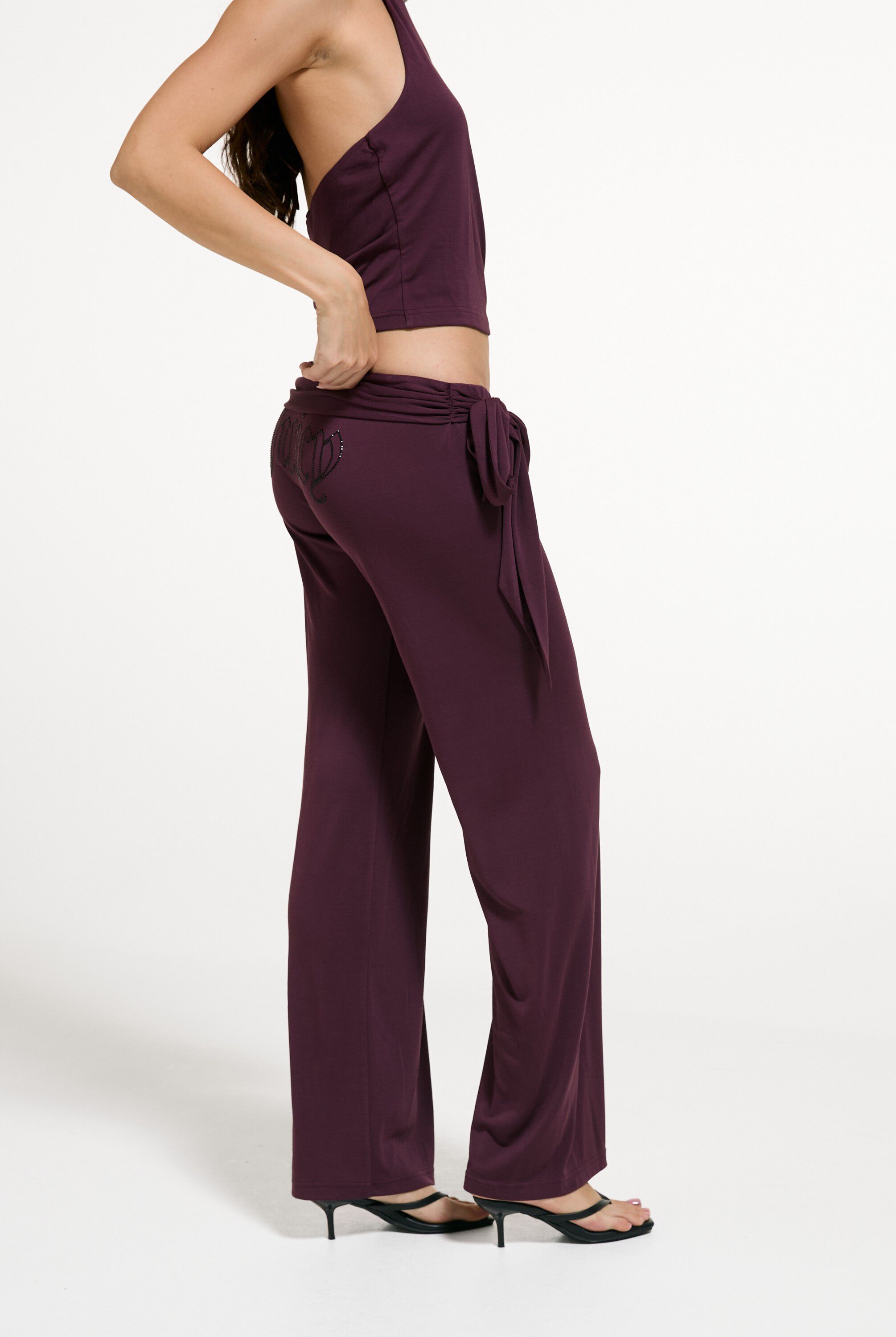 EMERSON BELTED STRAIGHT LEG PANT