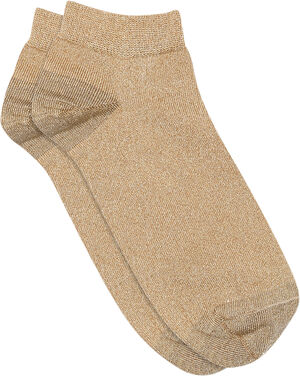 Zoe glitter sneaker socks