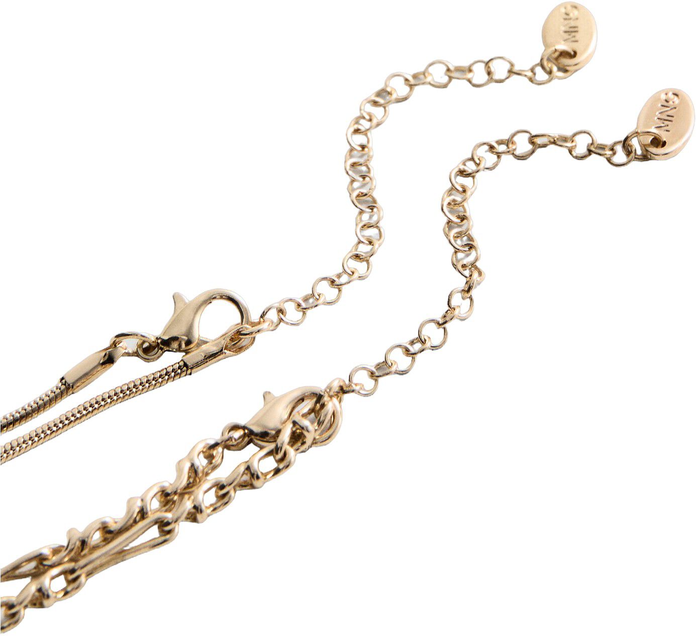 Mixed double necklace