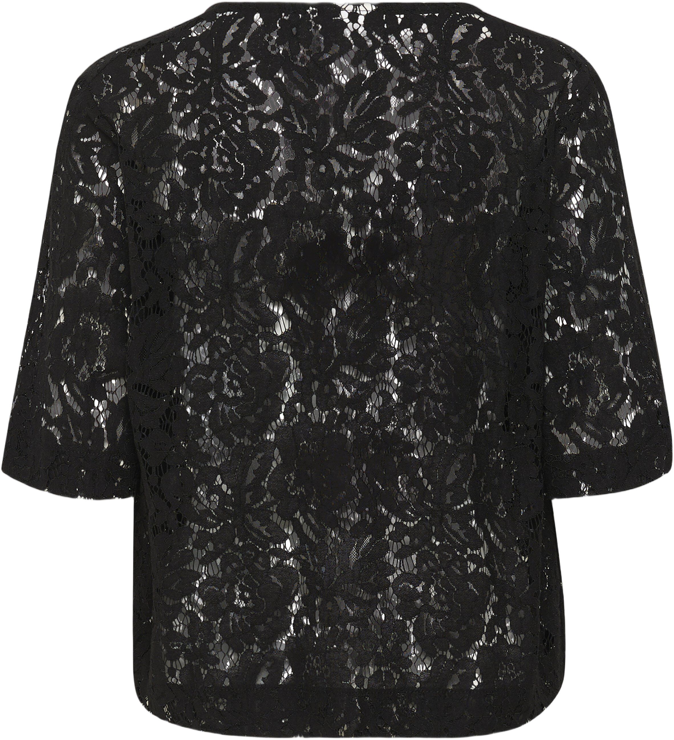 KAnomi Bow Lace Blouse