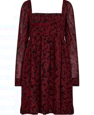 Printed Light Georgette Mini Dress