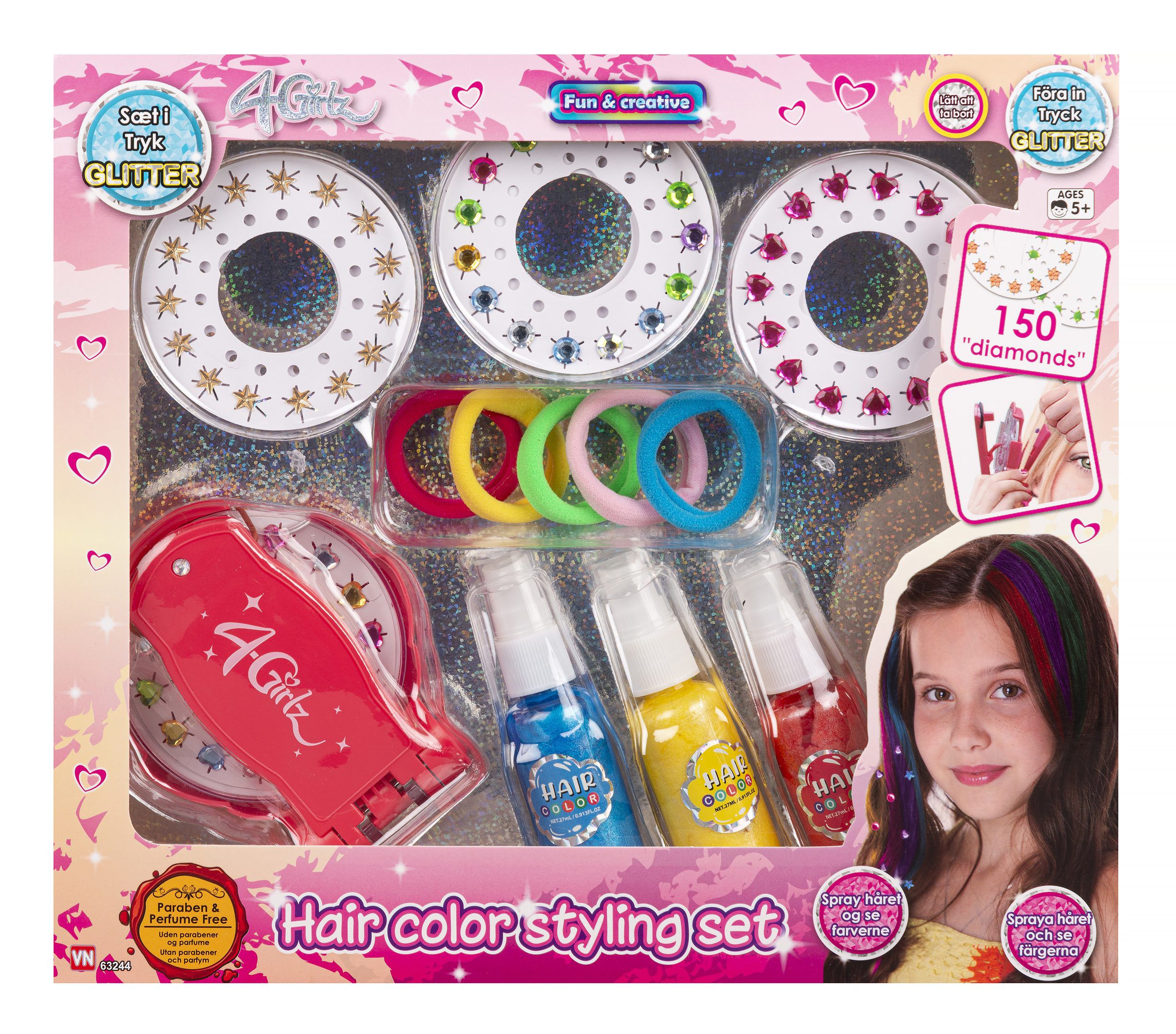 4-GIRLZ H&Aring;RPYNTES&AElig;TmSPRAY