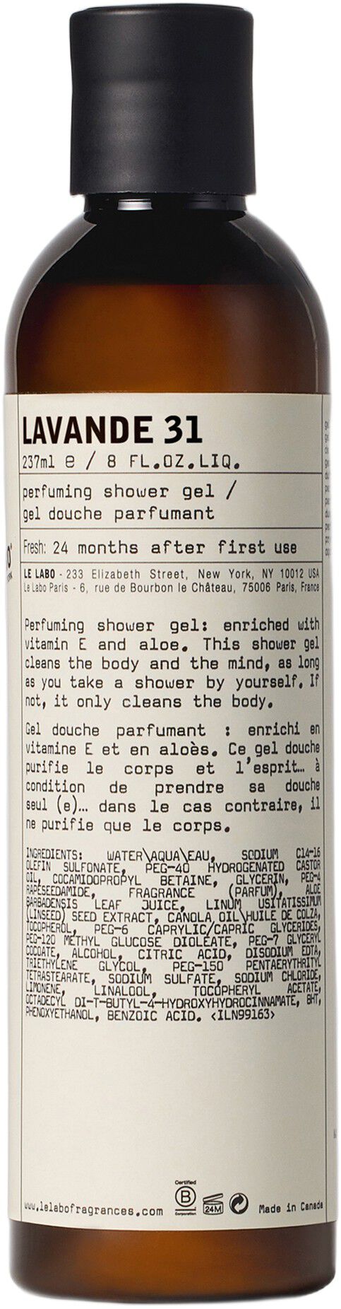 LAVANDE 31 SHOWER GEL