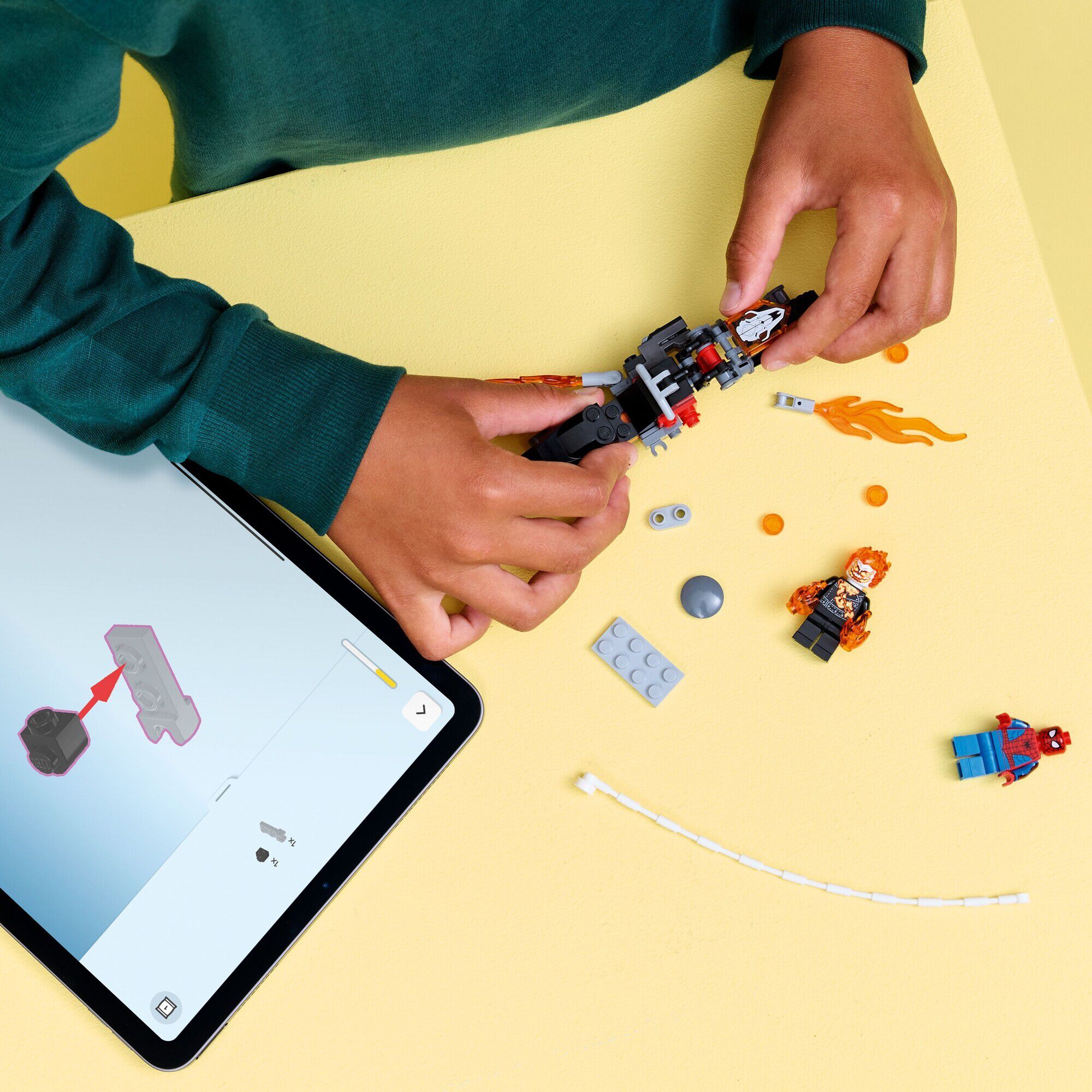 76335 Spider-Man mod Ghos