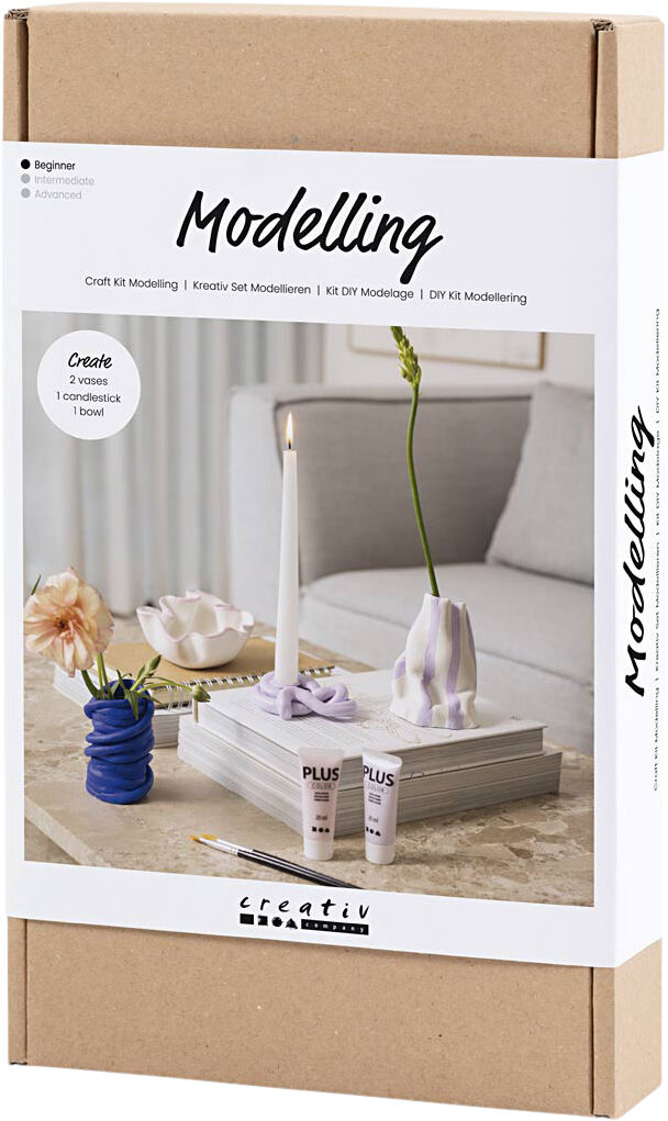 DIY Kit Modellering, Krukker og vaser