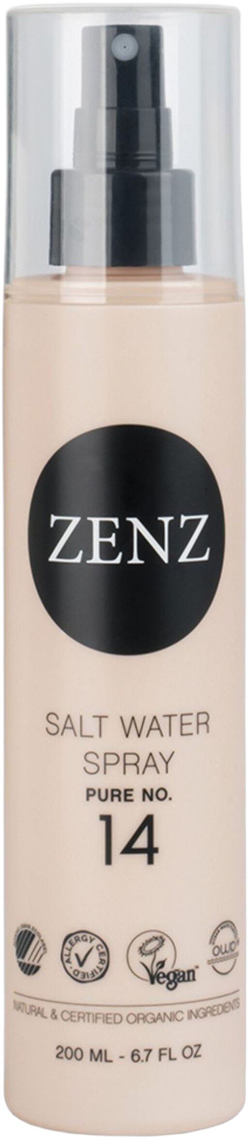 Zenz Organic Styling 14 Salt Water Spray Pure 200 ML
