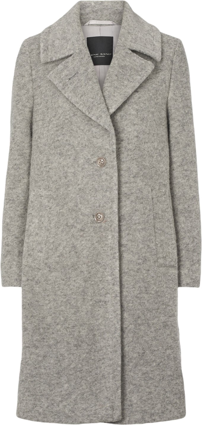 Wool Cold Dyed Coat - Clareta