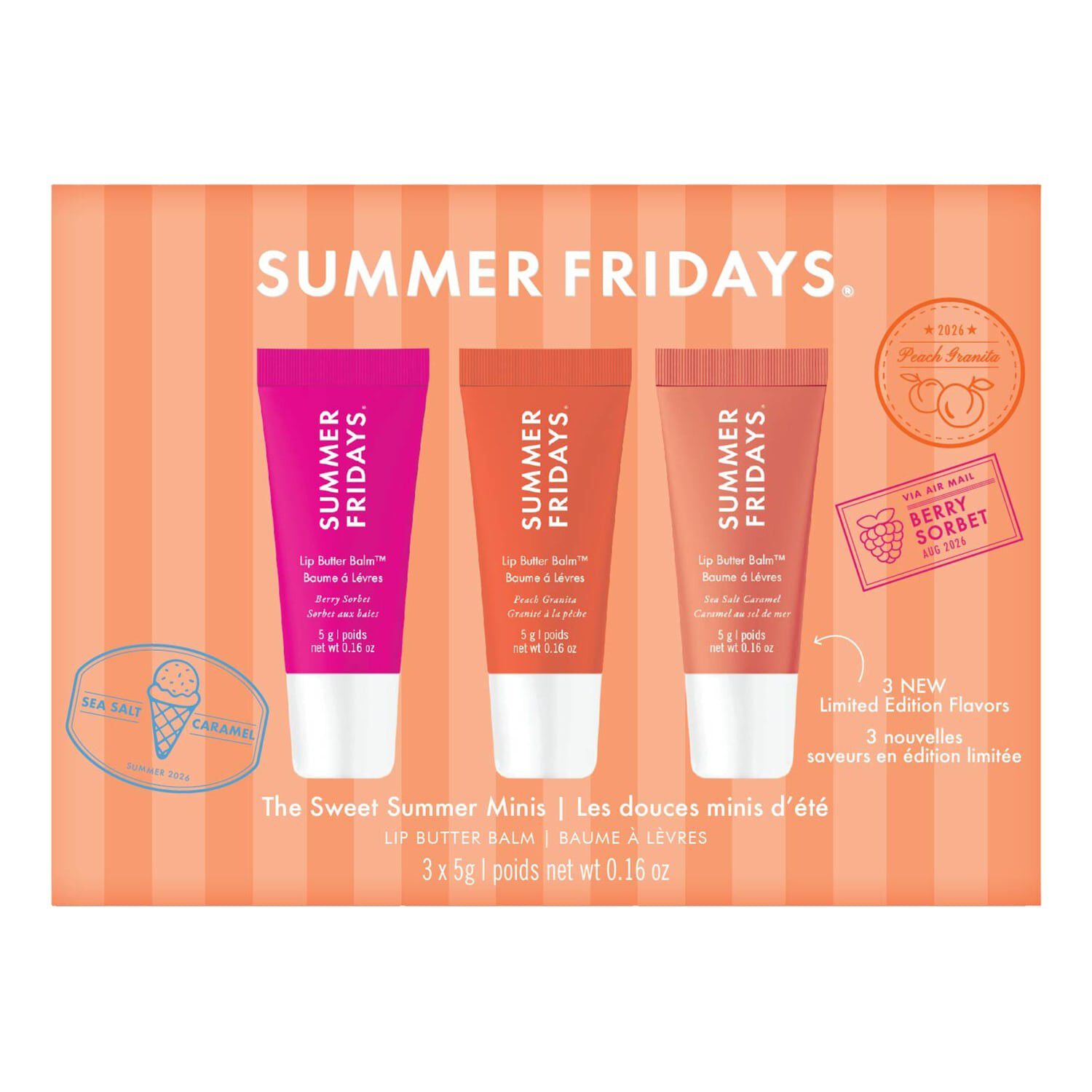 The Sweet Summer Minis - Lip Butter Balm l&auml;ppset i begr&auml;nsad utg&aring;va