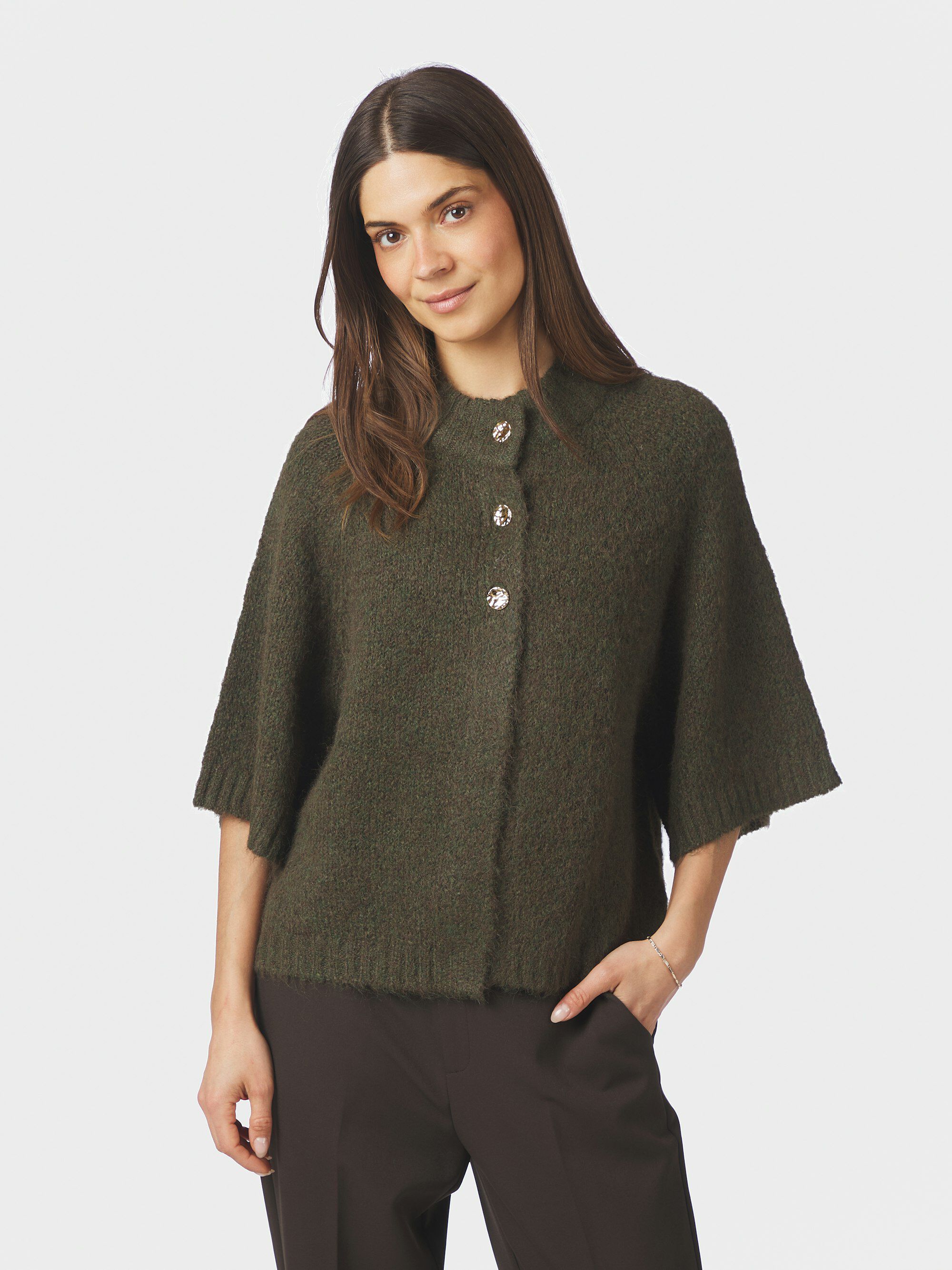 Benuta Fluffy Knit Cardigan