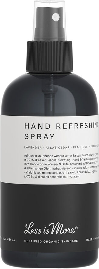 Organic Hand Refreshing Spray