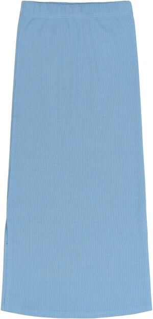 TNTove Long Rib Skirt