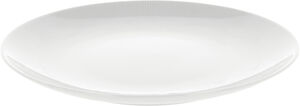 Tallrik flat Eventail 26,5 cm Vit
