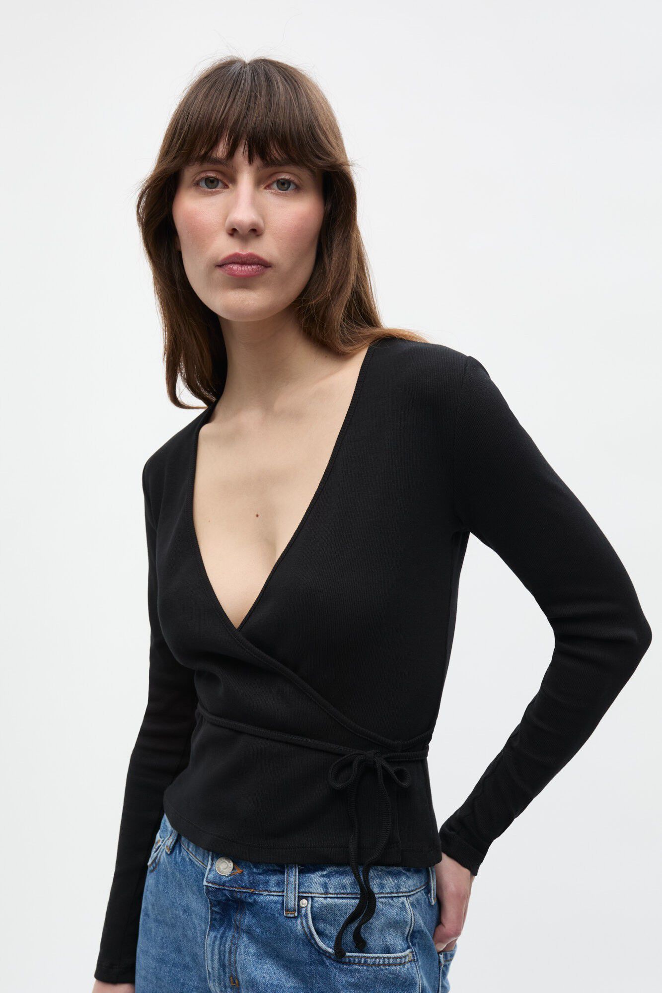 ENALLY LS V-N TEE 5314