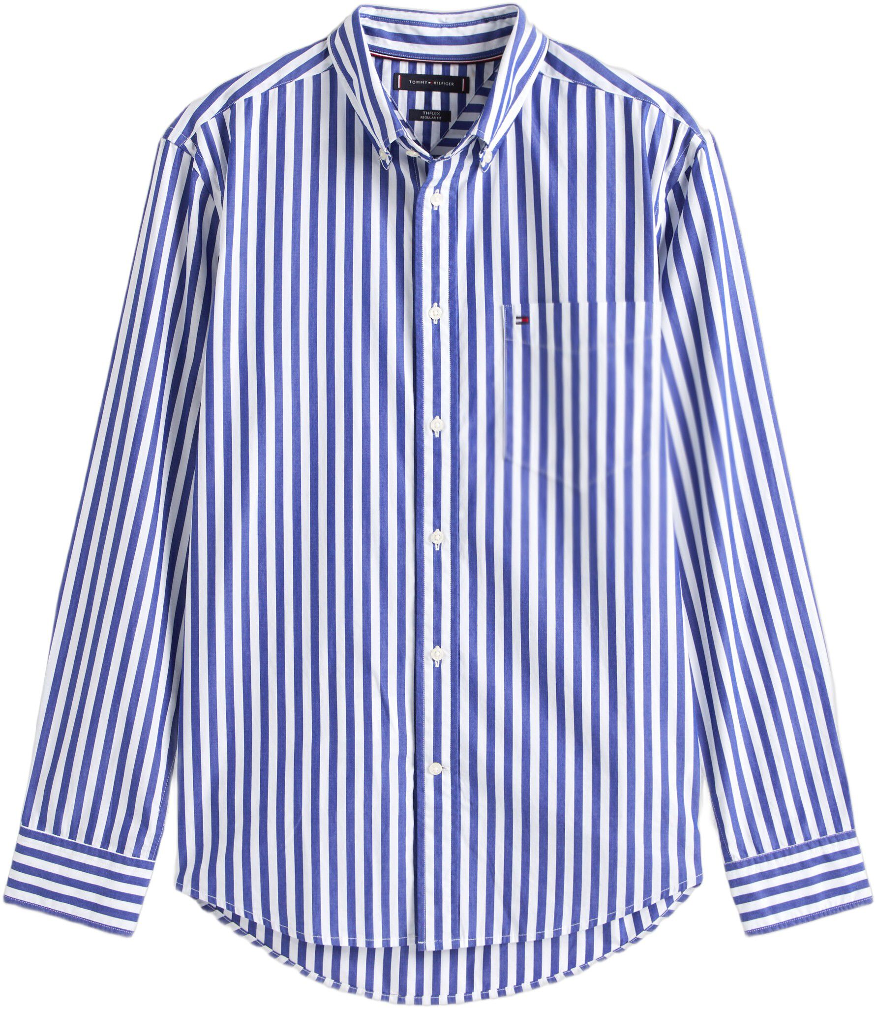 FLEX POPLIN BOLD STRIPE SHIRT