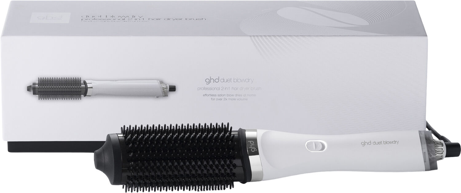 ghd Duet Blowdry - 2-in-1 Hair Dryer Brush White