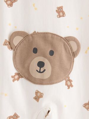 Pyjamas med applikation baktill
