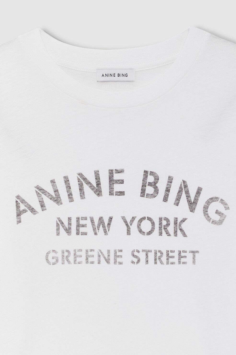 IVAN LONG SLEEVE NEW YORK STENCIL - IVORY
