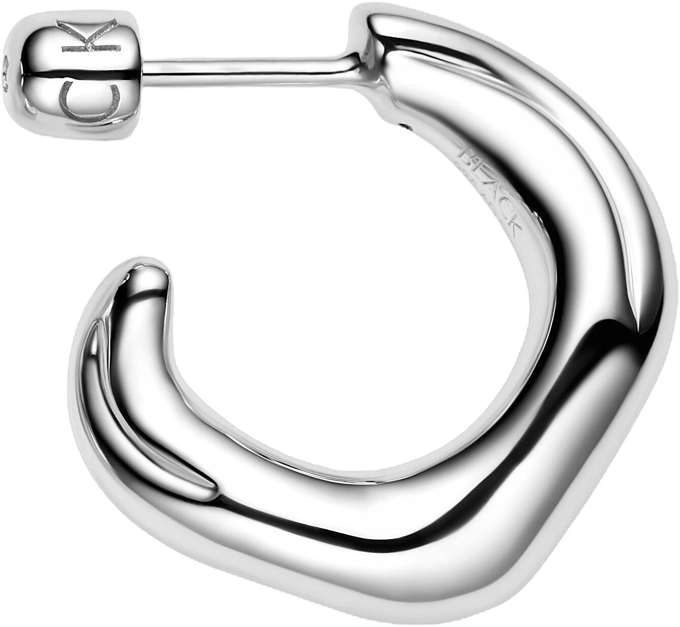 Anil Hoop Small Silver