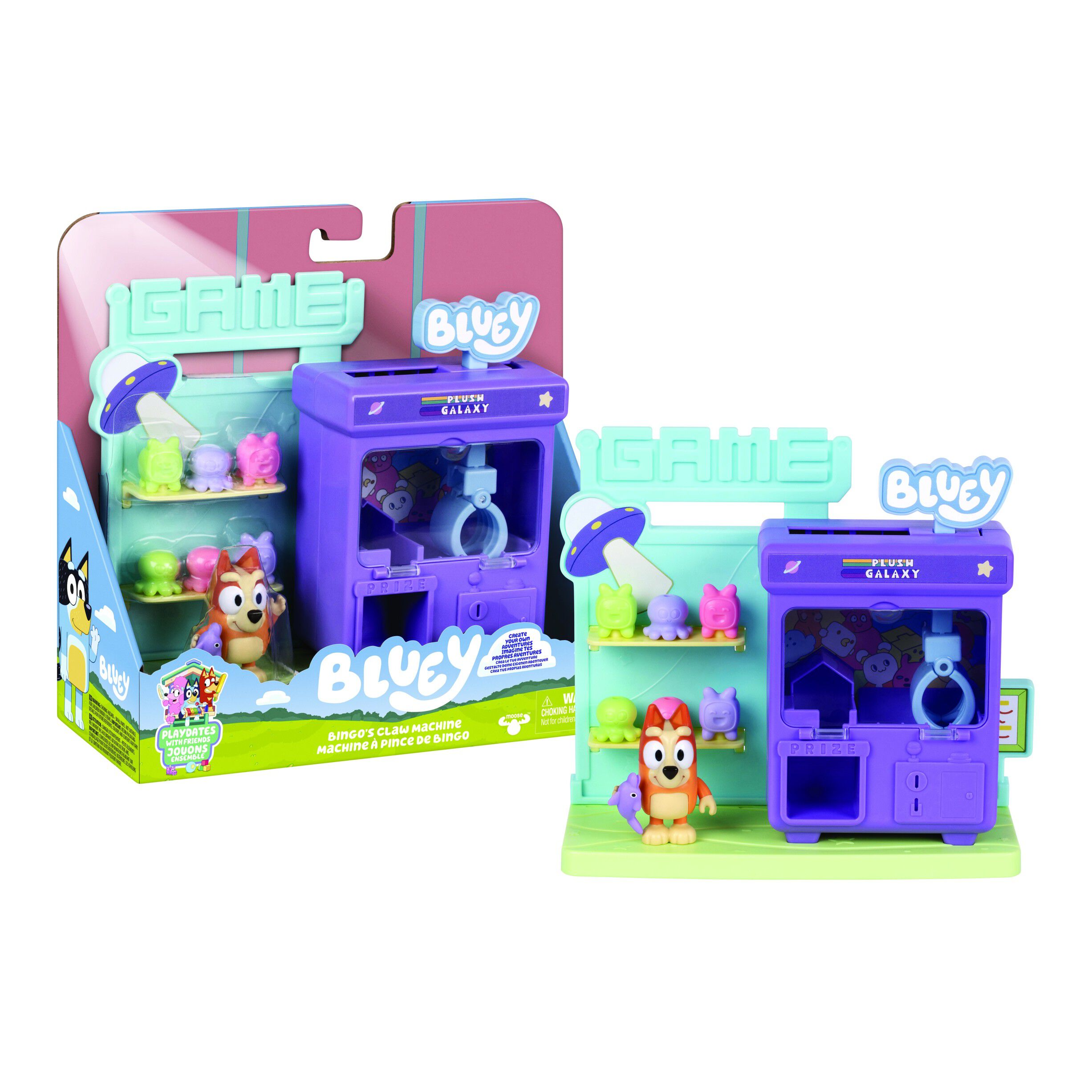 BLUEY MINI PLAYSET CLAW M