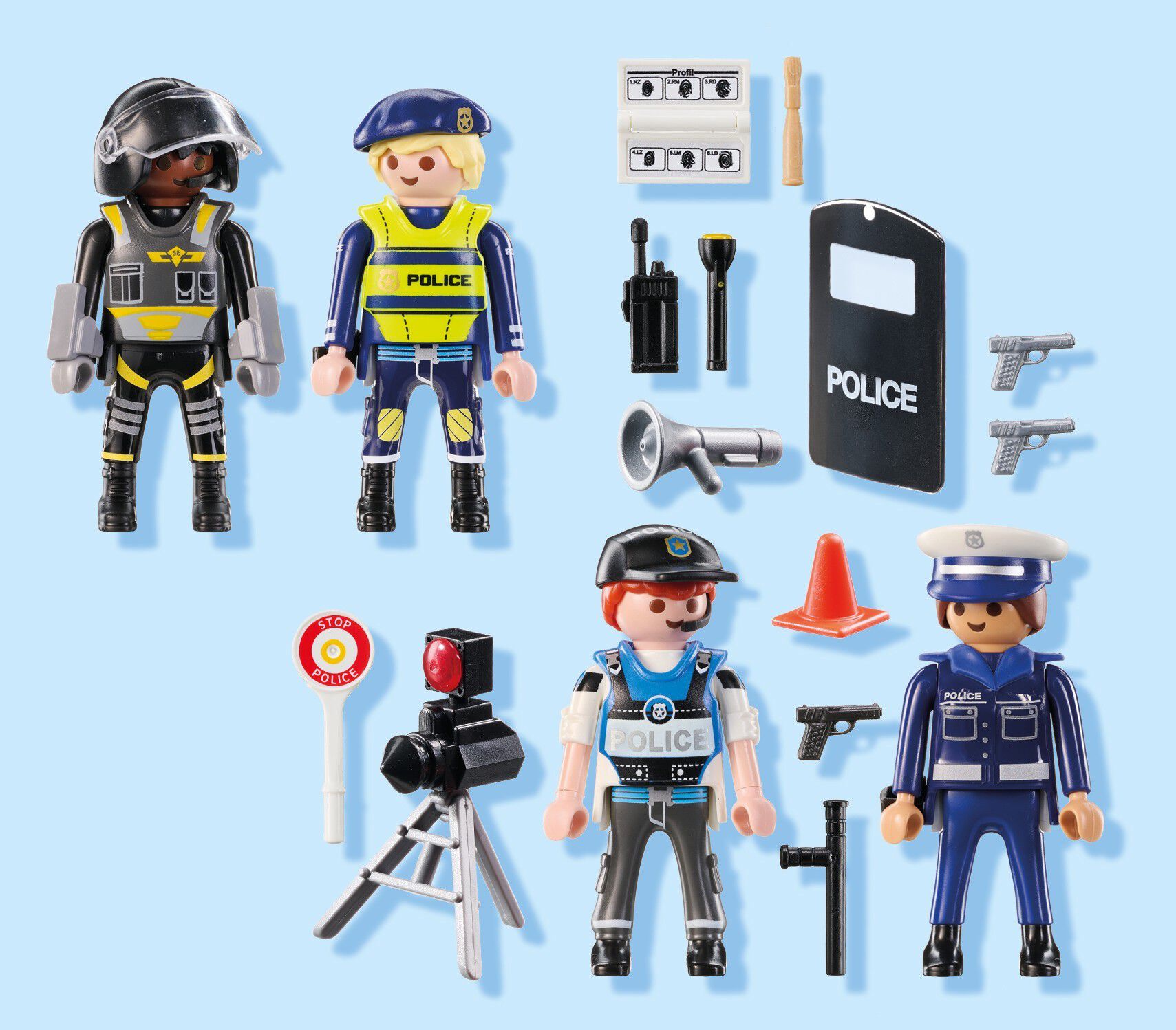 Police Figures Set