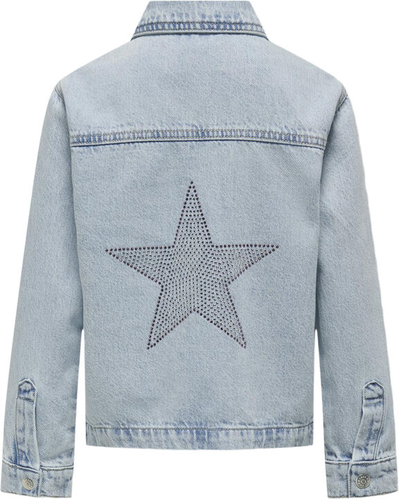 KOGCARLY LS OVS STAR DNM OVERSHIRT