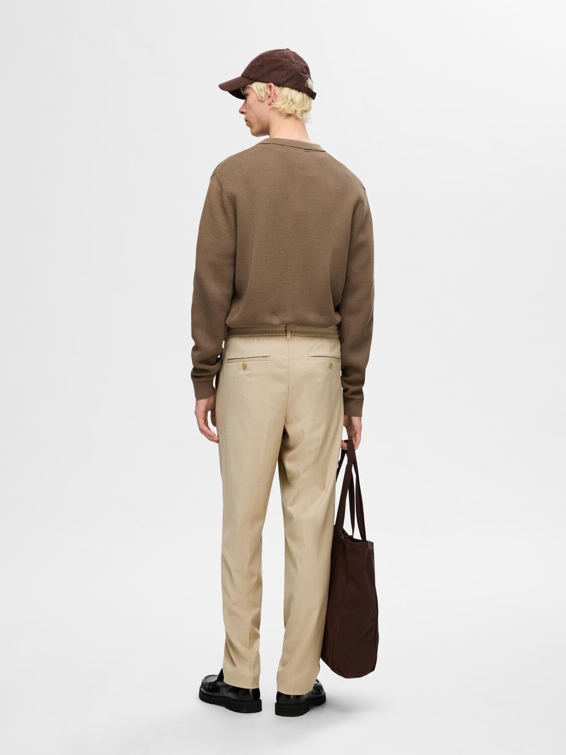 SLH190-REG TAPERED LEROY PLEAT PANT