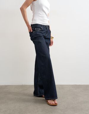 TSANNA LR PUDDLE JEANS DB DNM