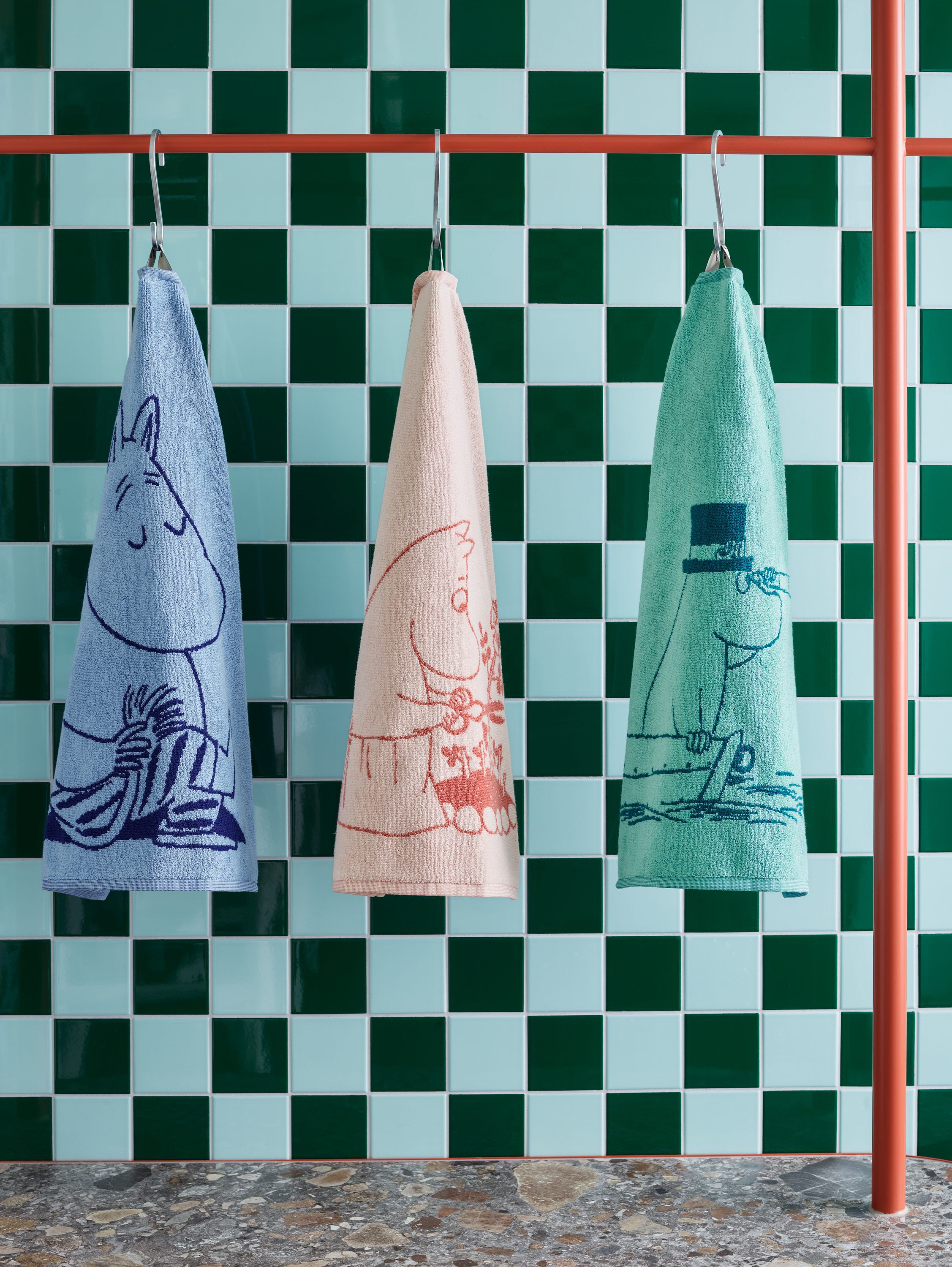 Moomin h. tw 30x50 Moominmamma beige GOTS