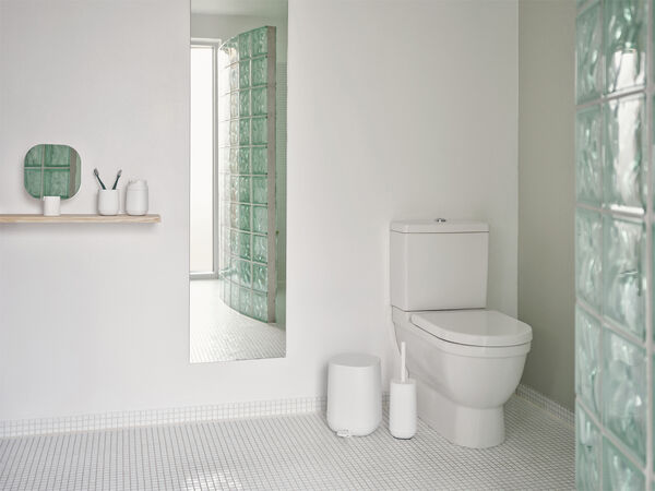 Toalettborste Time White