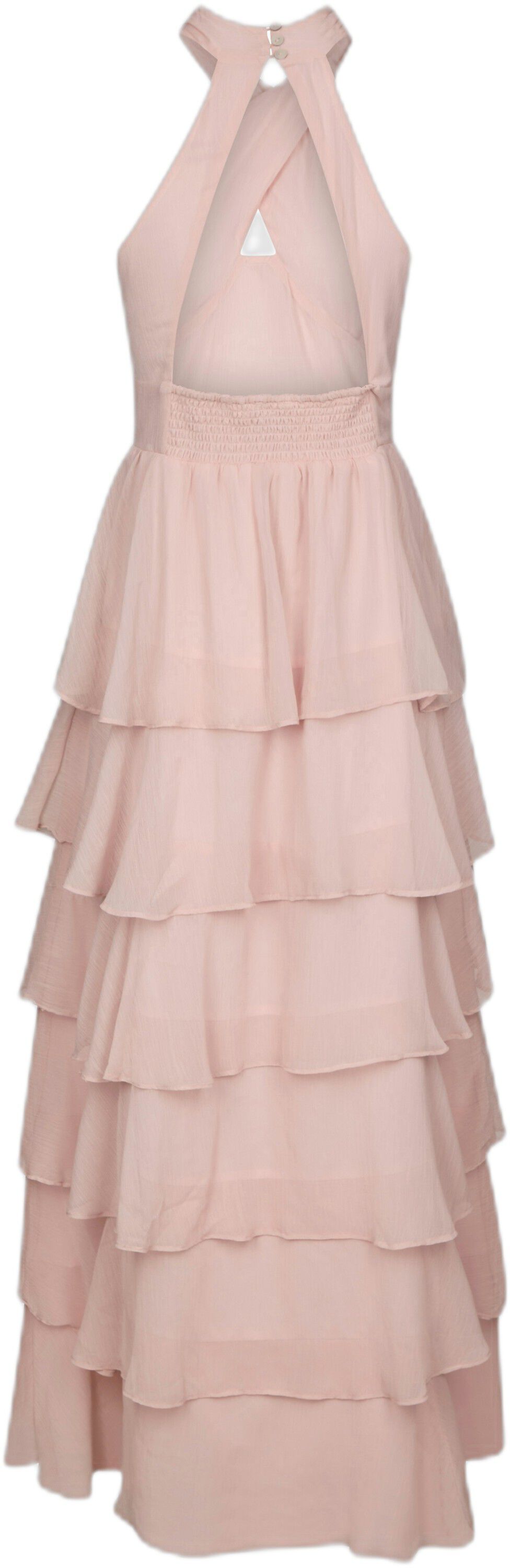 Cleoni Solid Chiffon Dress