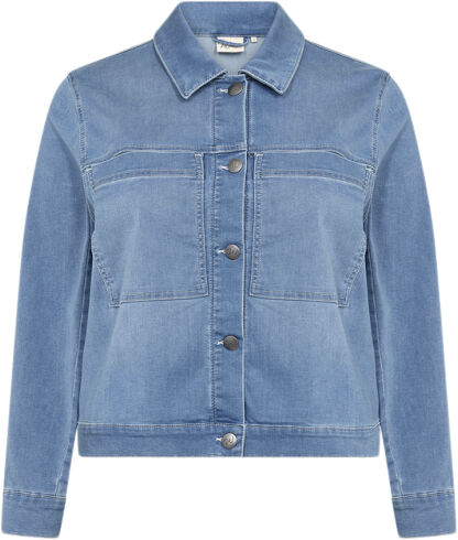 Curvy WA-SUMMER 9 Jakke Lys denim