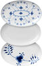 Gift W History Oval Asiette 23,5cm 3PCS