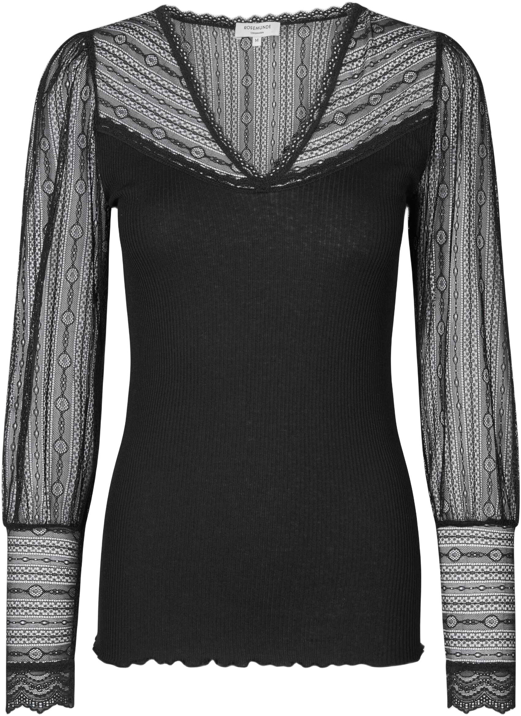 RWBeatha Silk LS V-neck T-shirt