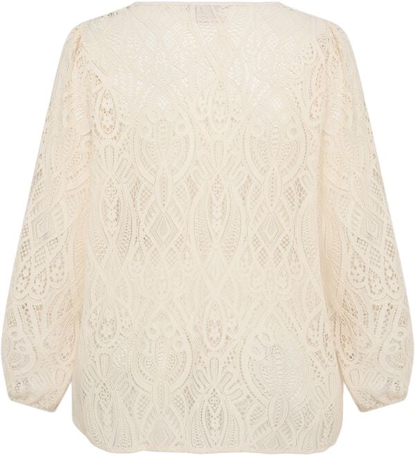 Curvy WA-NELA 2 Bluse Creme