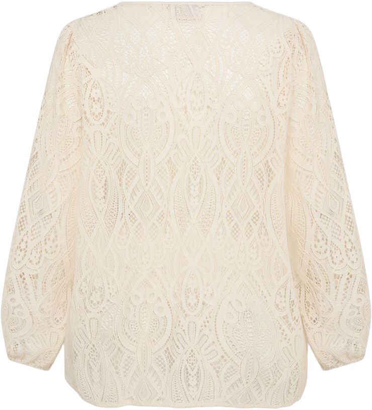 Curvy WA-NELA 2 Bluse Creme