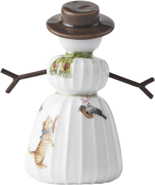 Hammersh&oslash;i Christmas Sn&ouml;gumma H11 vit m. deko