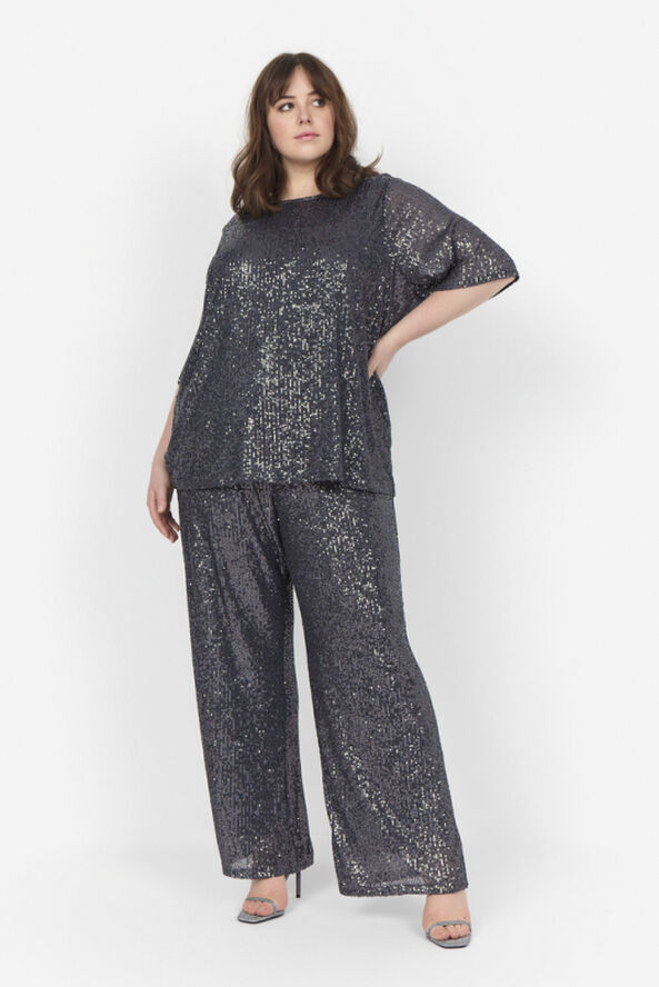 Curvy WA-KATHRINE 1 Bluse Mørk grå