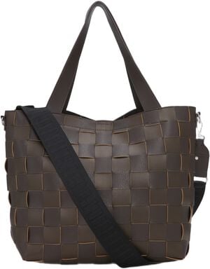 Braided Cross-Body Shopper