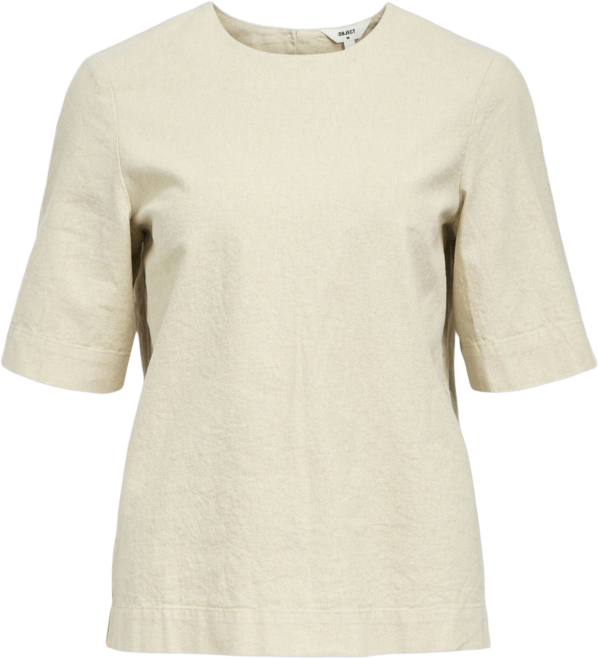 OBJVIGGO 2/4 RE O-NECK TOP DIV