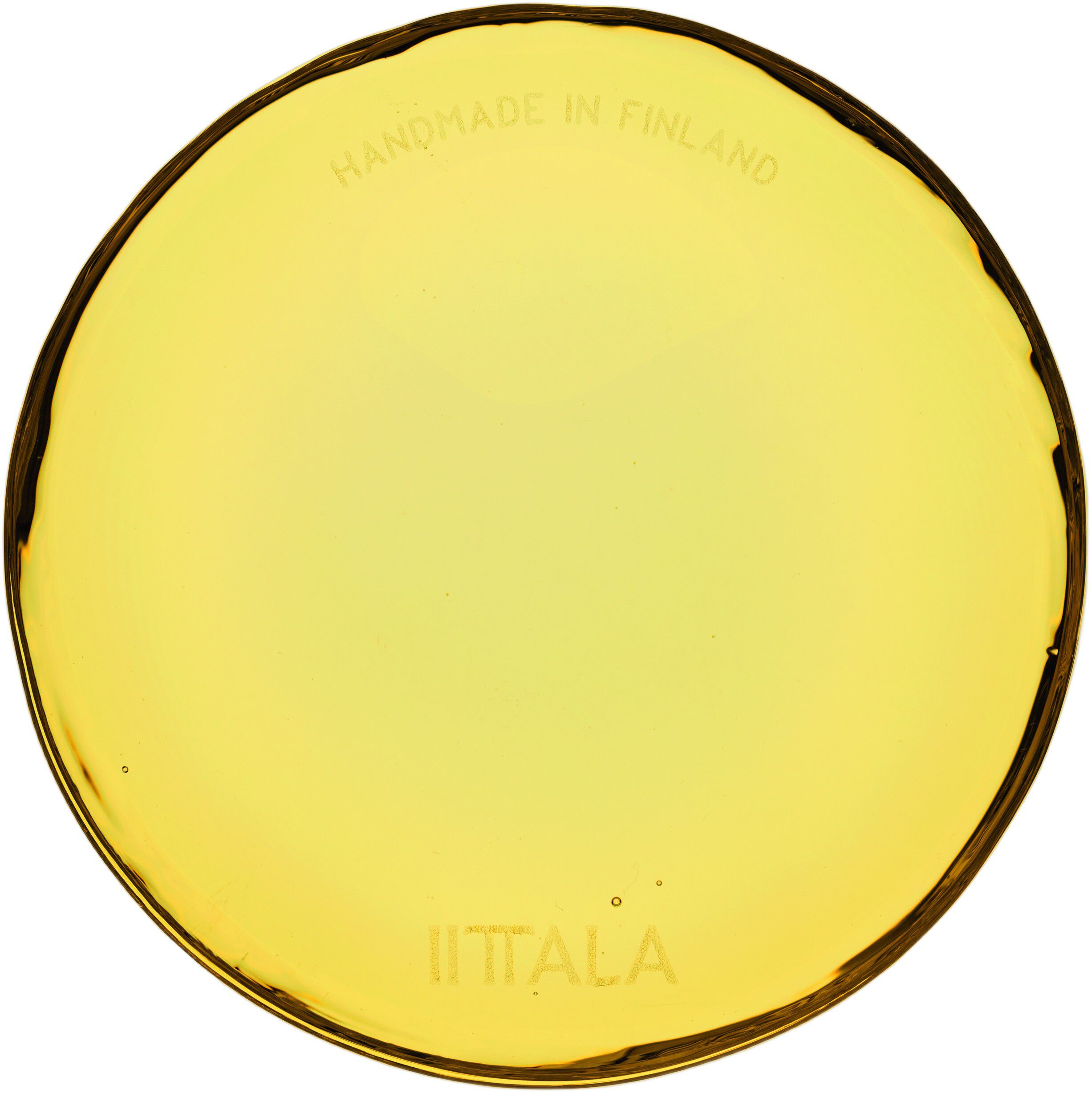 Iittala glasfad 9cm ildgul